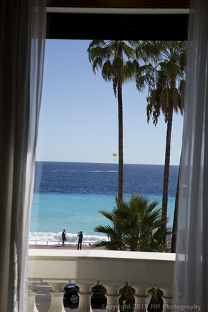 Window on the Mediterranean, Nice-from the Hotel Negresco