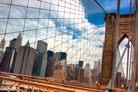 Brooklyn Bridge and Financial District