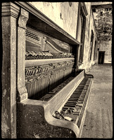 Husler Building, Carnegie, PA- Abandoned Piano from Dancehall Days