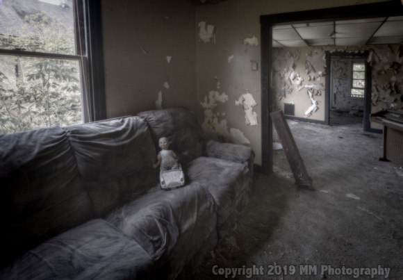 Yellow Dog Limestone Mine Abandoned Housing and Child's Toy