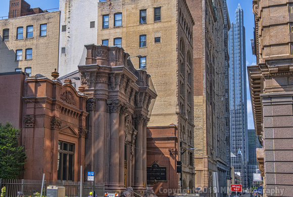 Pittsburgh Views, Not Yet Abandoned- Dollar Bank Building amid Newer Buildings