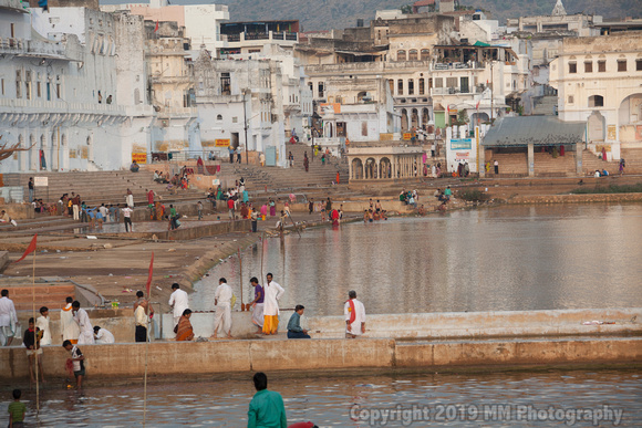 Ritual Baths at Pushkar Lake