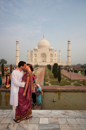 Love at the Taj Mahal